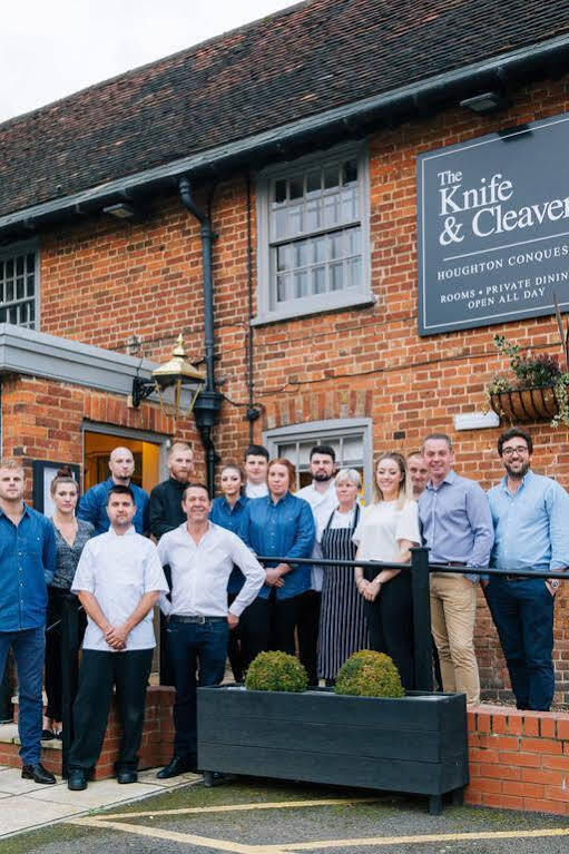 The Knife & Cleaver Houghton Conquest Exteriér fotografie